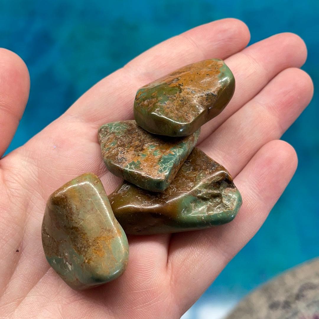 Turquoise Tumbled Stone - Practical Magic Store