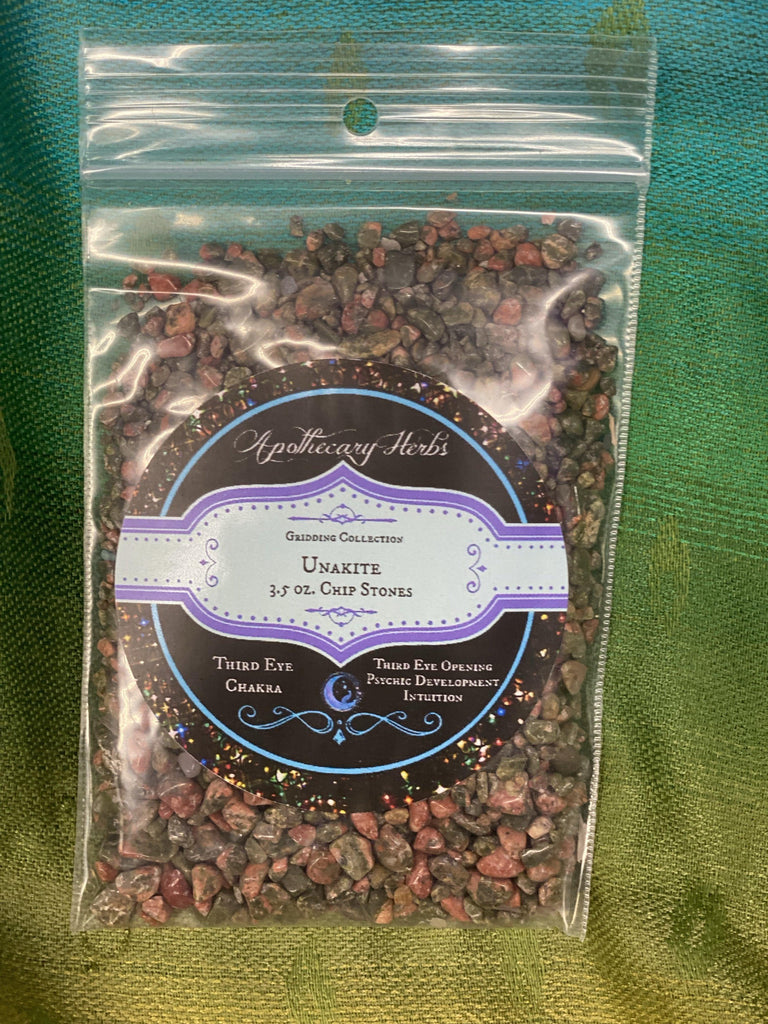 Unakite Chip Stones - Practical Magic Store