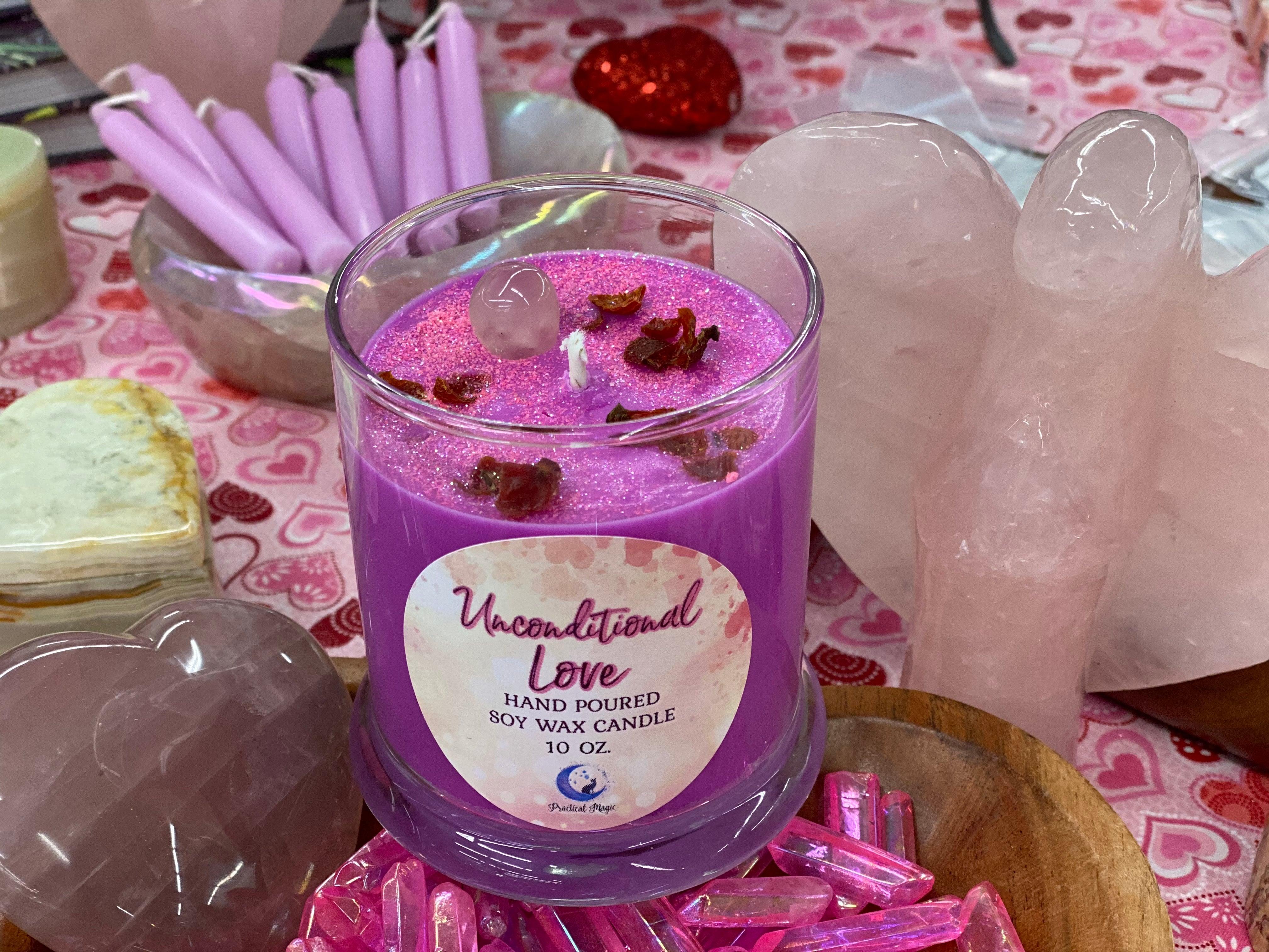Unconditional Love Candle - Practical Magic Store
