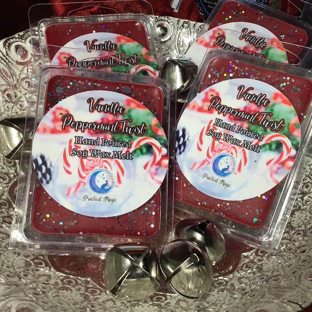 Vanilla Peppermint Twist Soy Wax Melts - Practical Magic Store