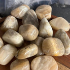 White-Beige Moonstone Tumbled Stones - Practical Magic Store