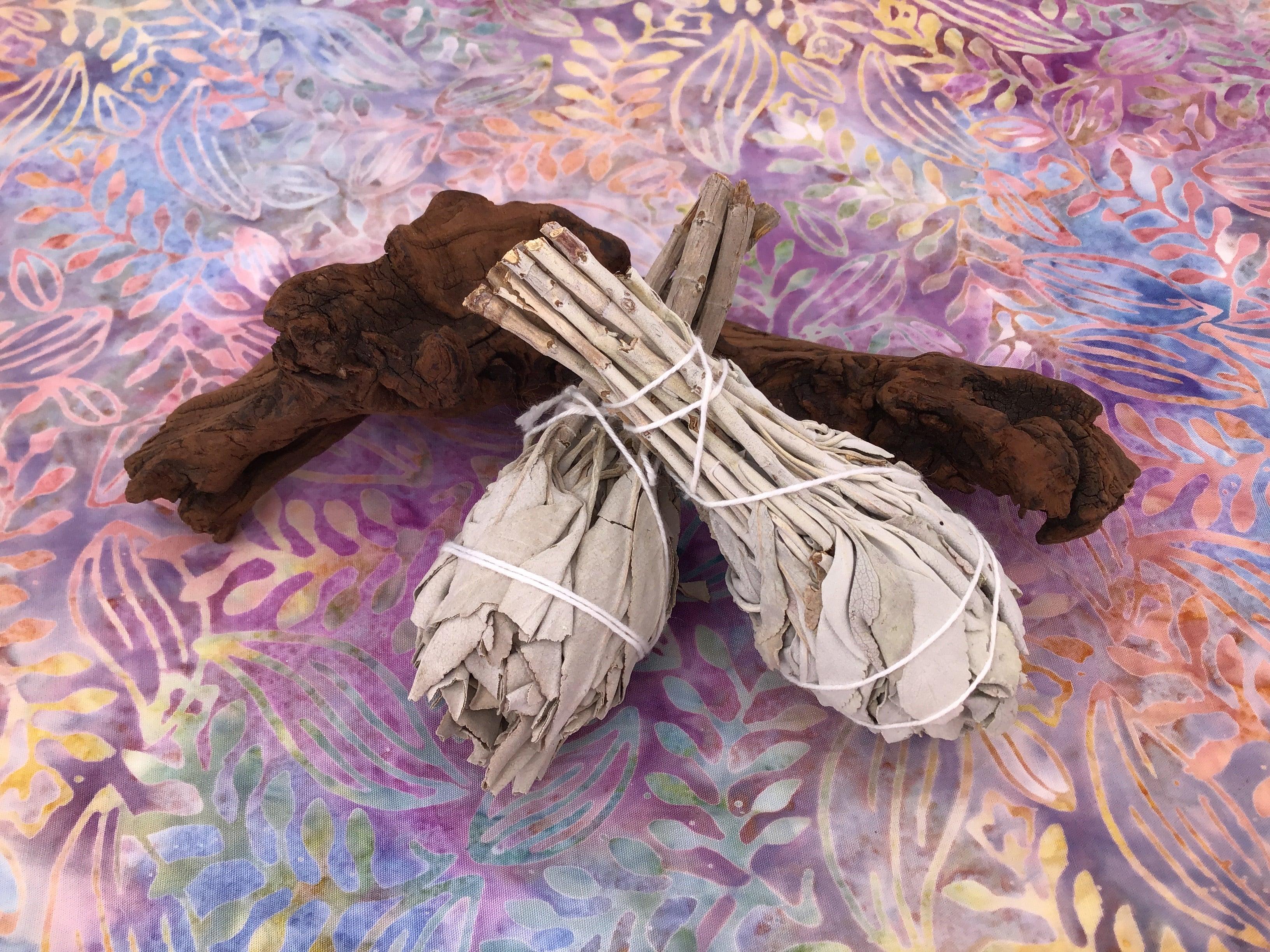 White Sage Torch Smudge Stick - Practical Magic Store